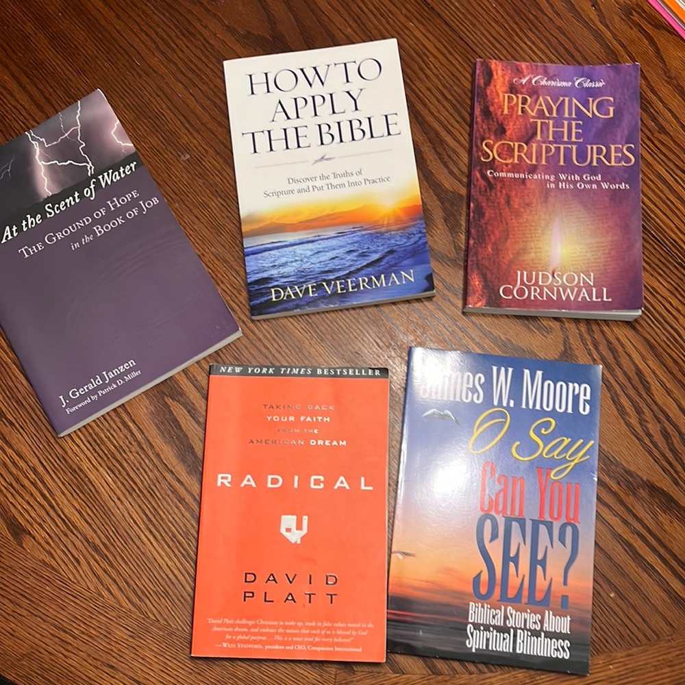 5 Church Book Study Books
